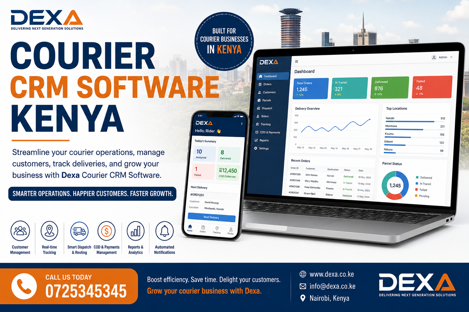Courier CRM Software Kenya