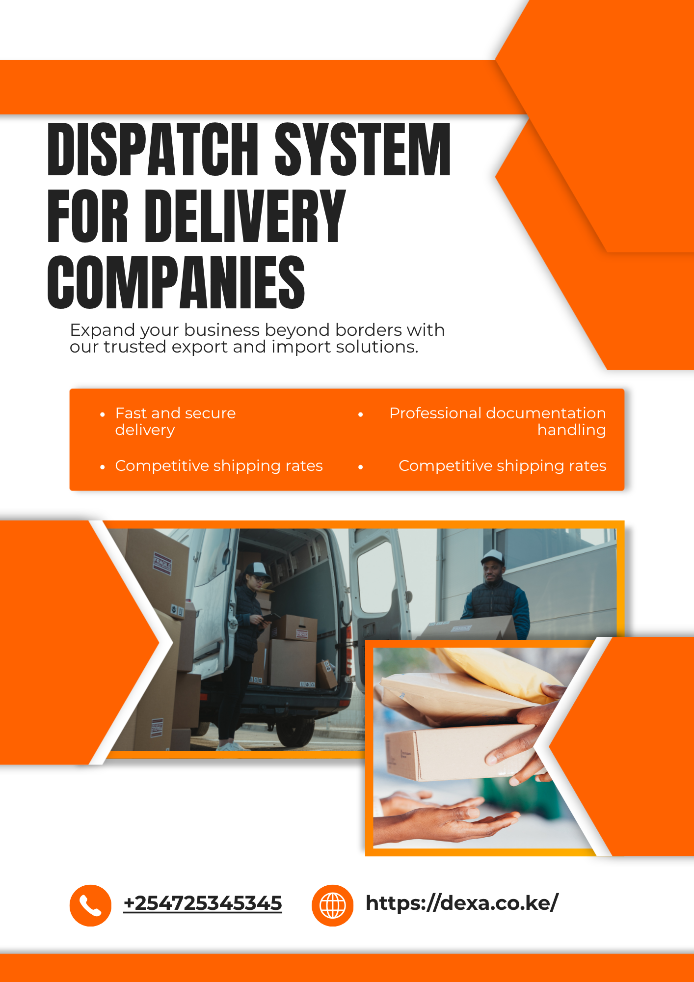 Dispatch System for Delivery Companies