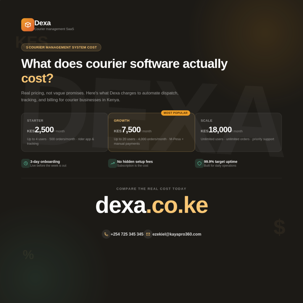 courier management system