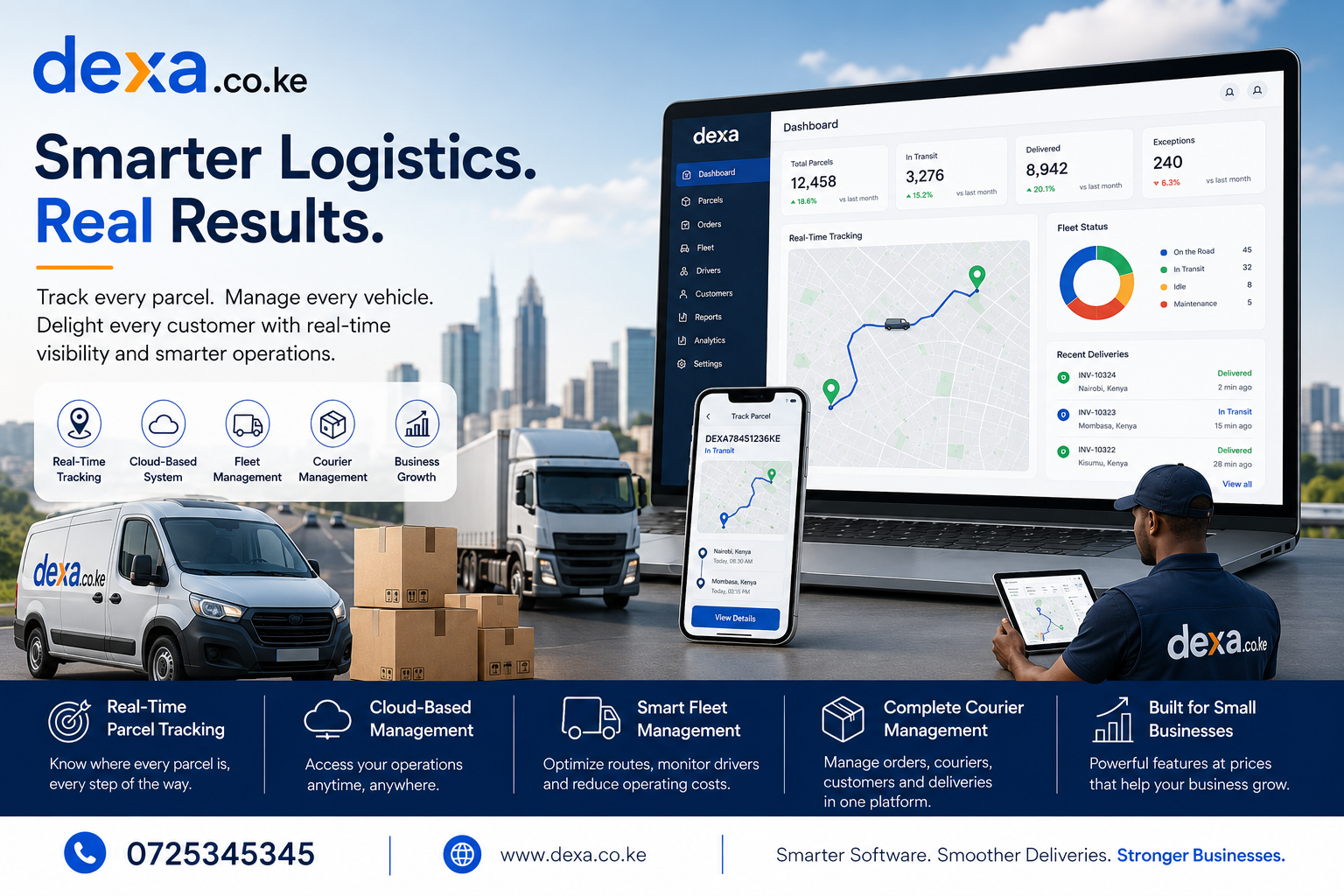 Cloud Courier Management System