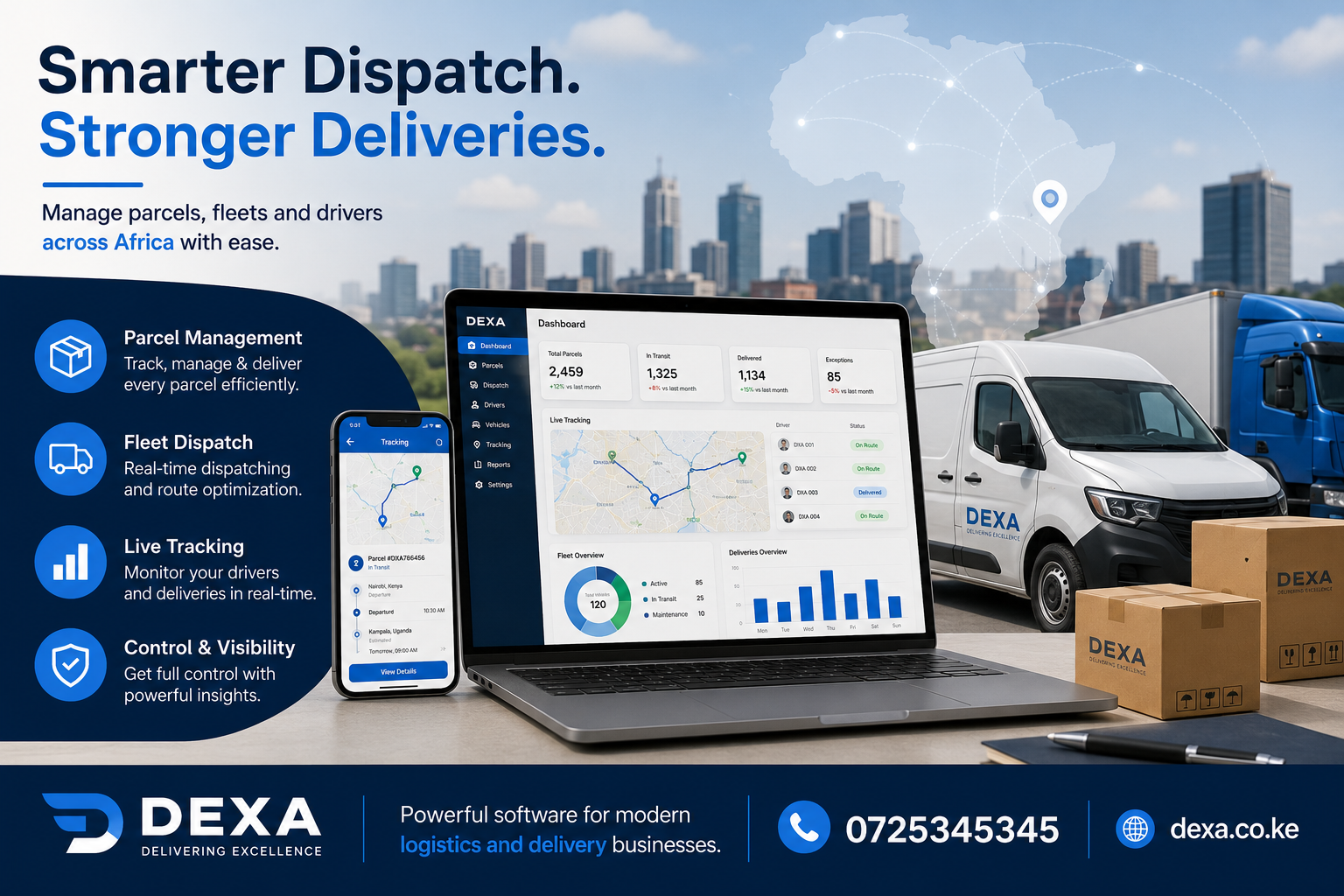 Fleet Dispatch System Africa