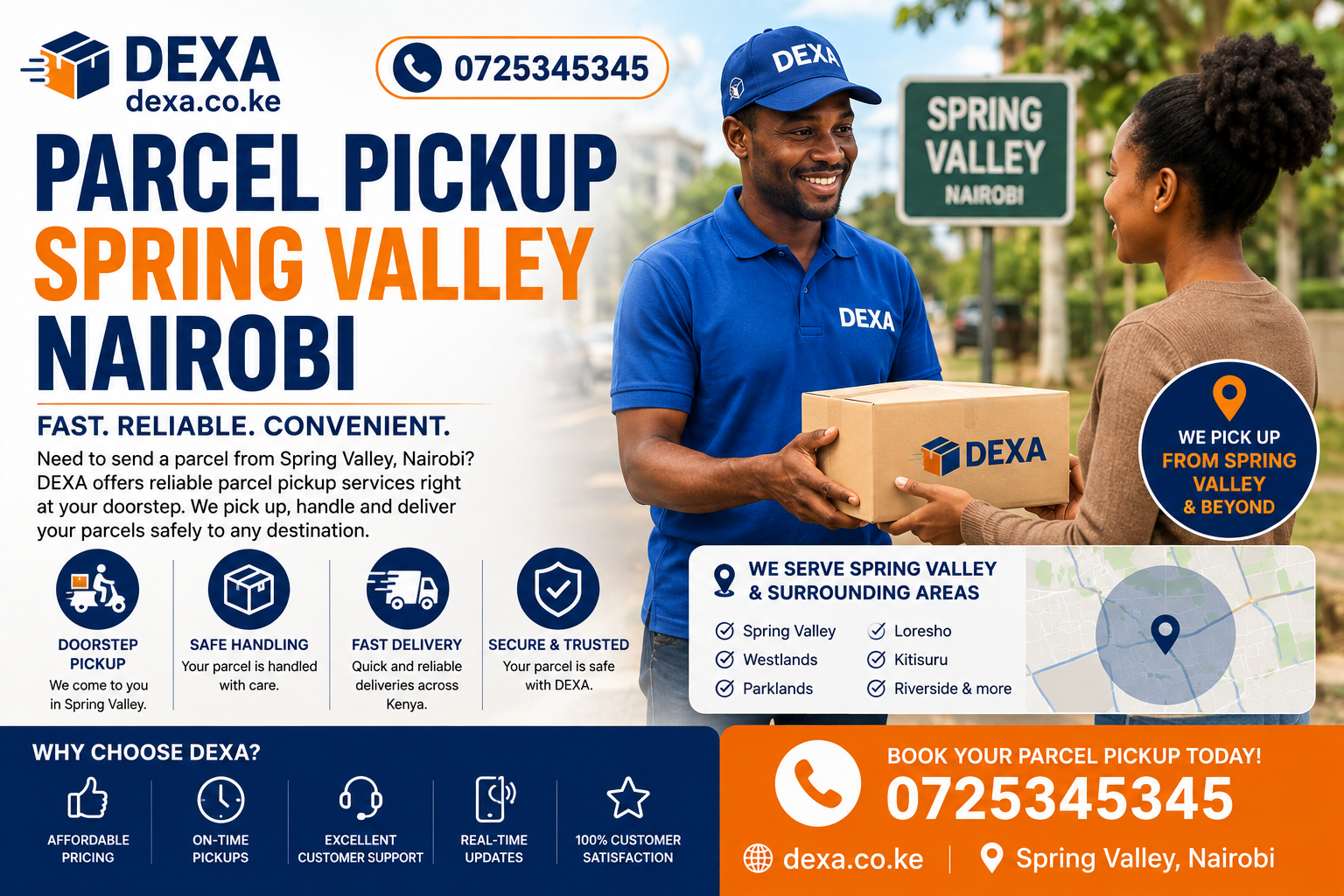 Parcel Pickup Spring Valley Nairobi