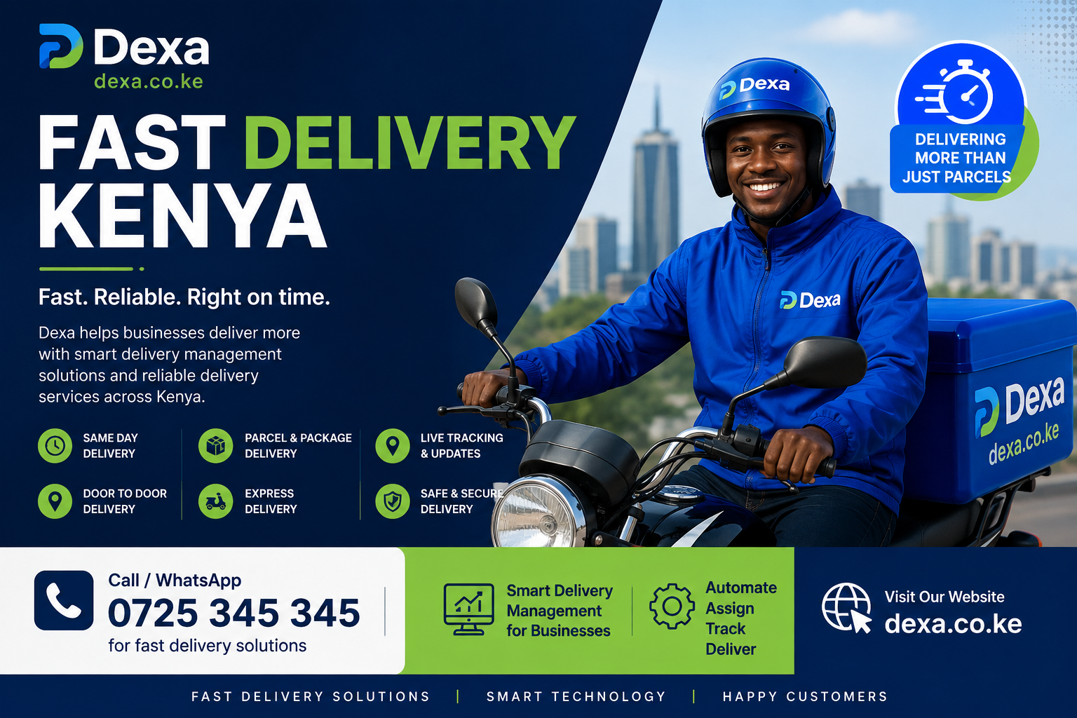Delivery Service Town CBD