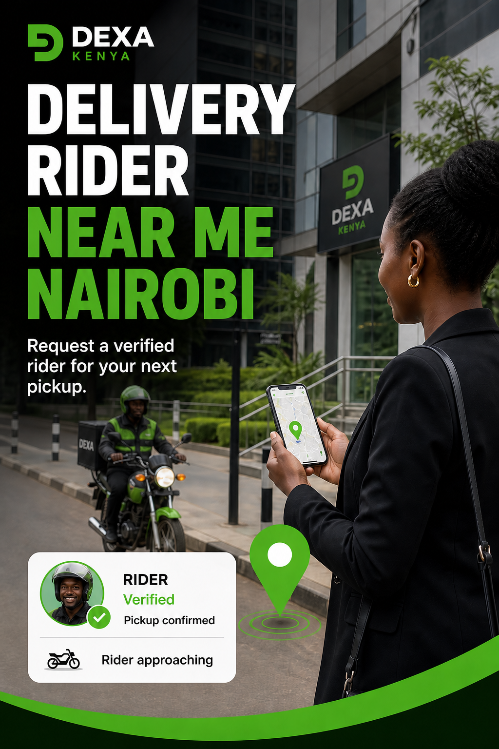 delivery rider near me Nairobi