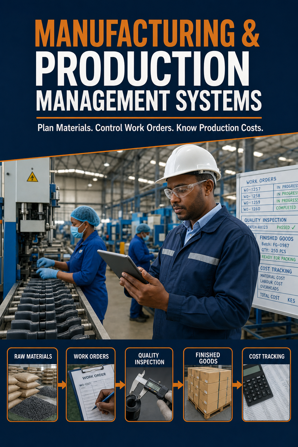 Manufacturing and Production Management Systems in Kenya