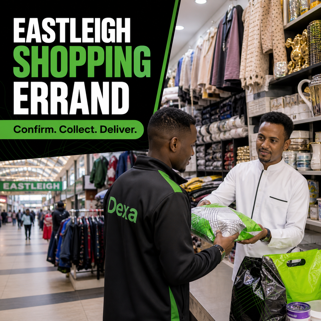Eastleigh shopping errand Nairobi