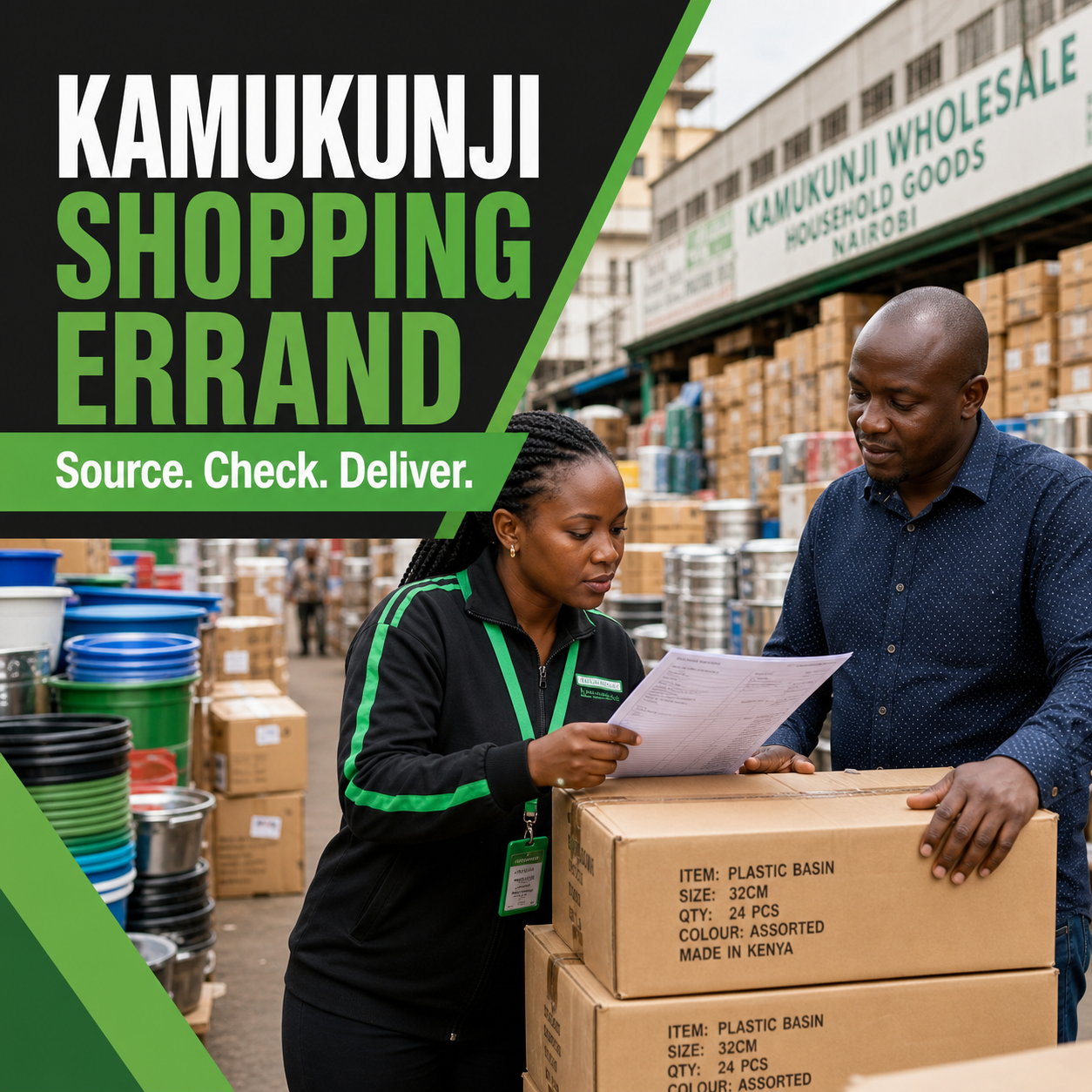Kamukunji shopping errand Nairobi