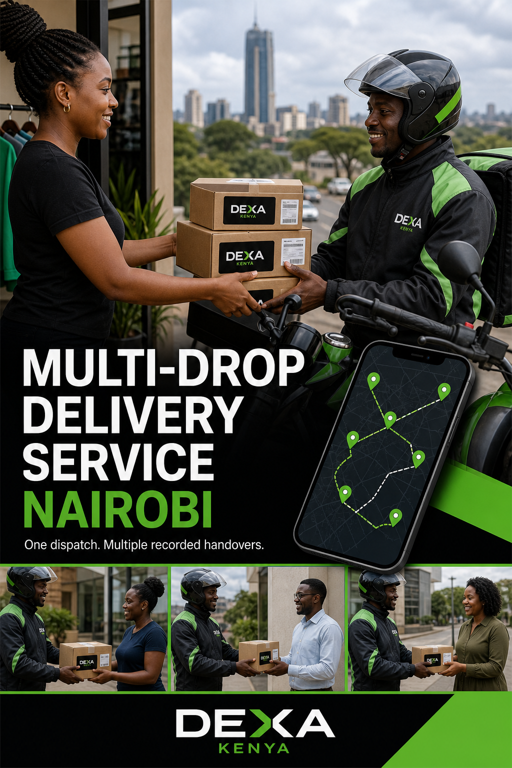 multi-drop delivery service Nairobi