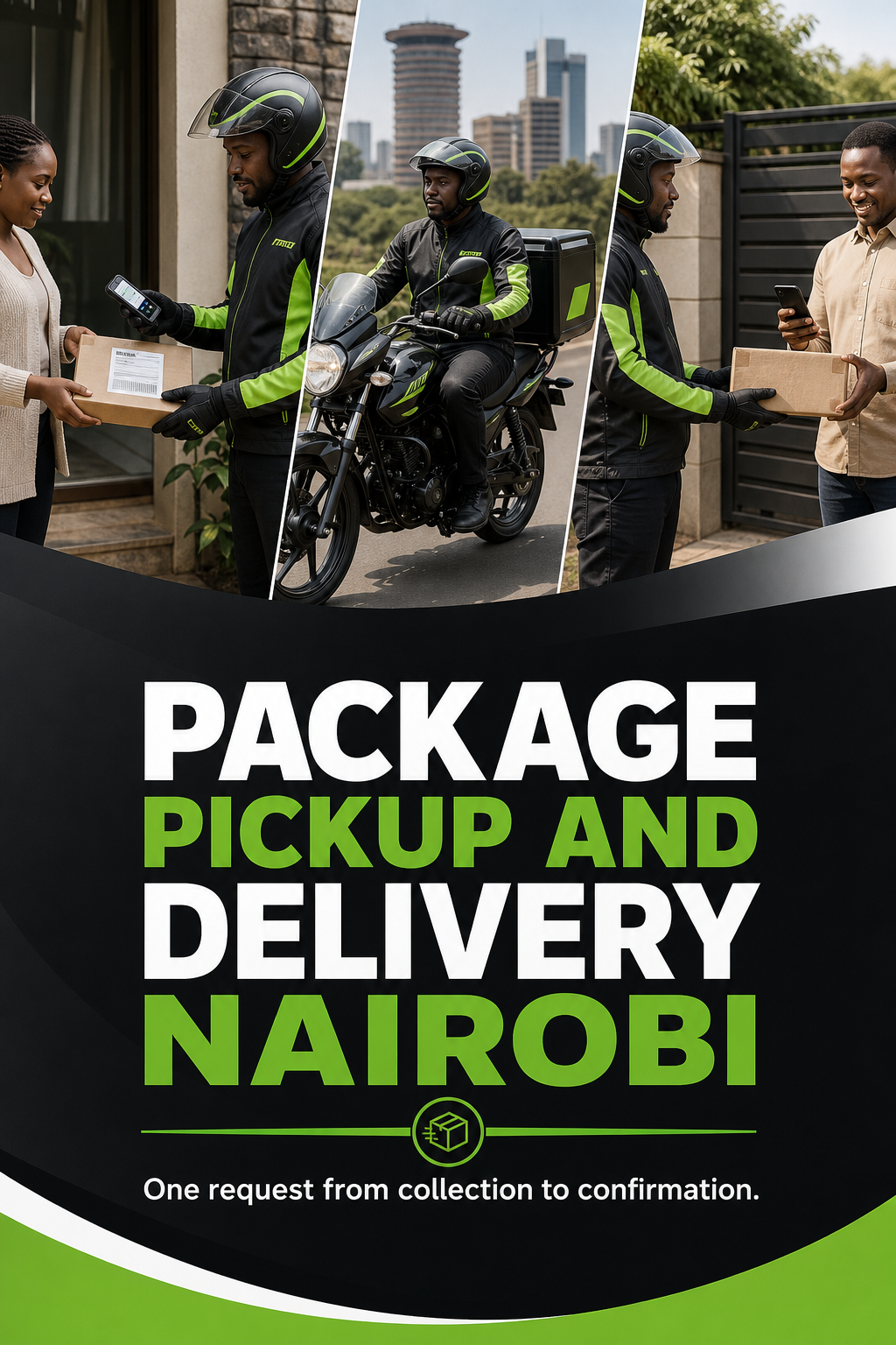 package pickup and delivery Nairobi
