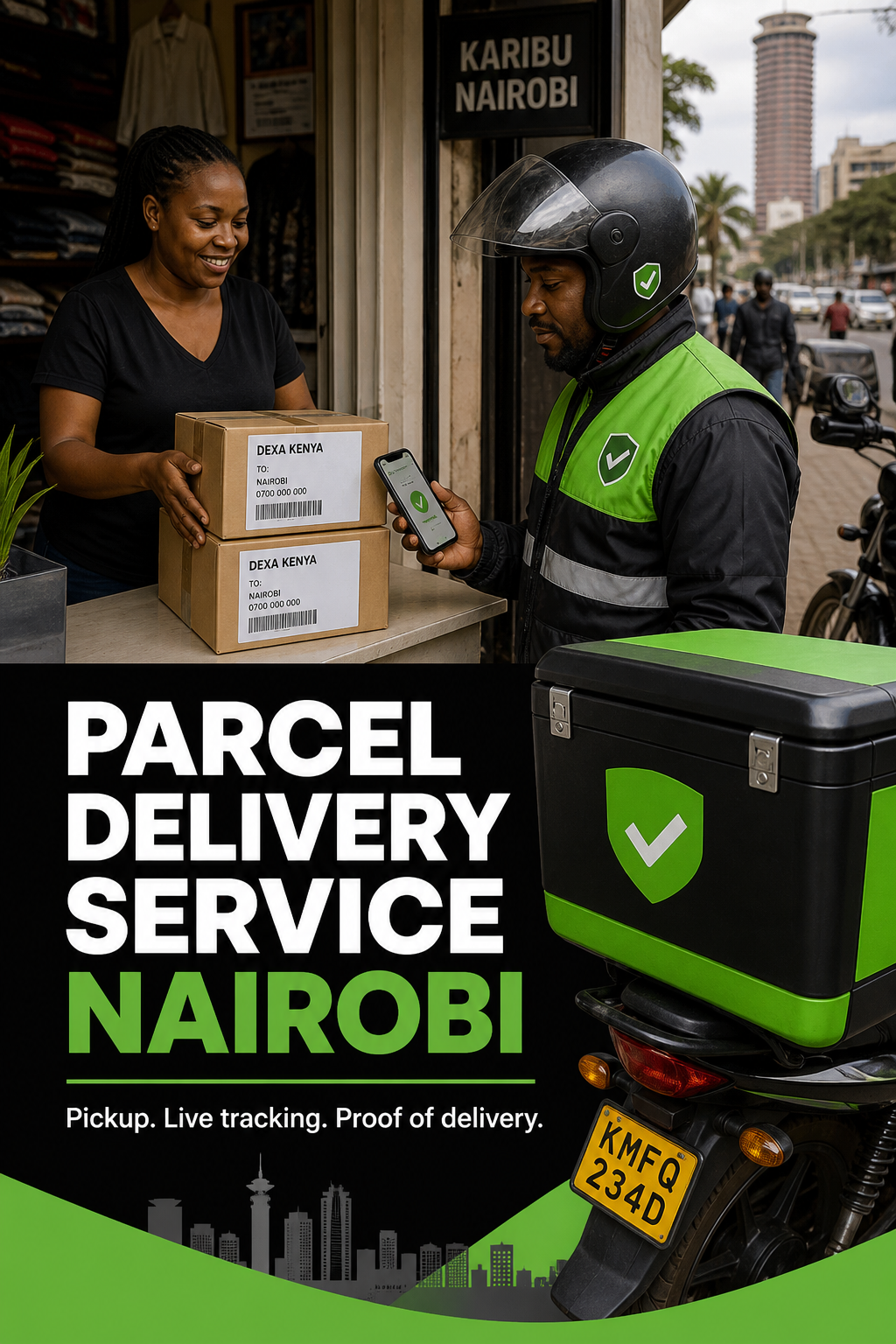 parcel delivery service Nairobi