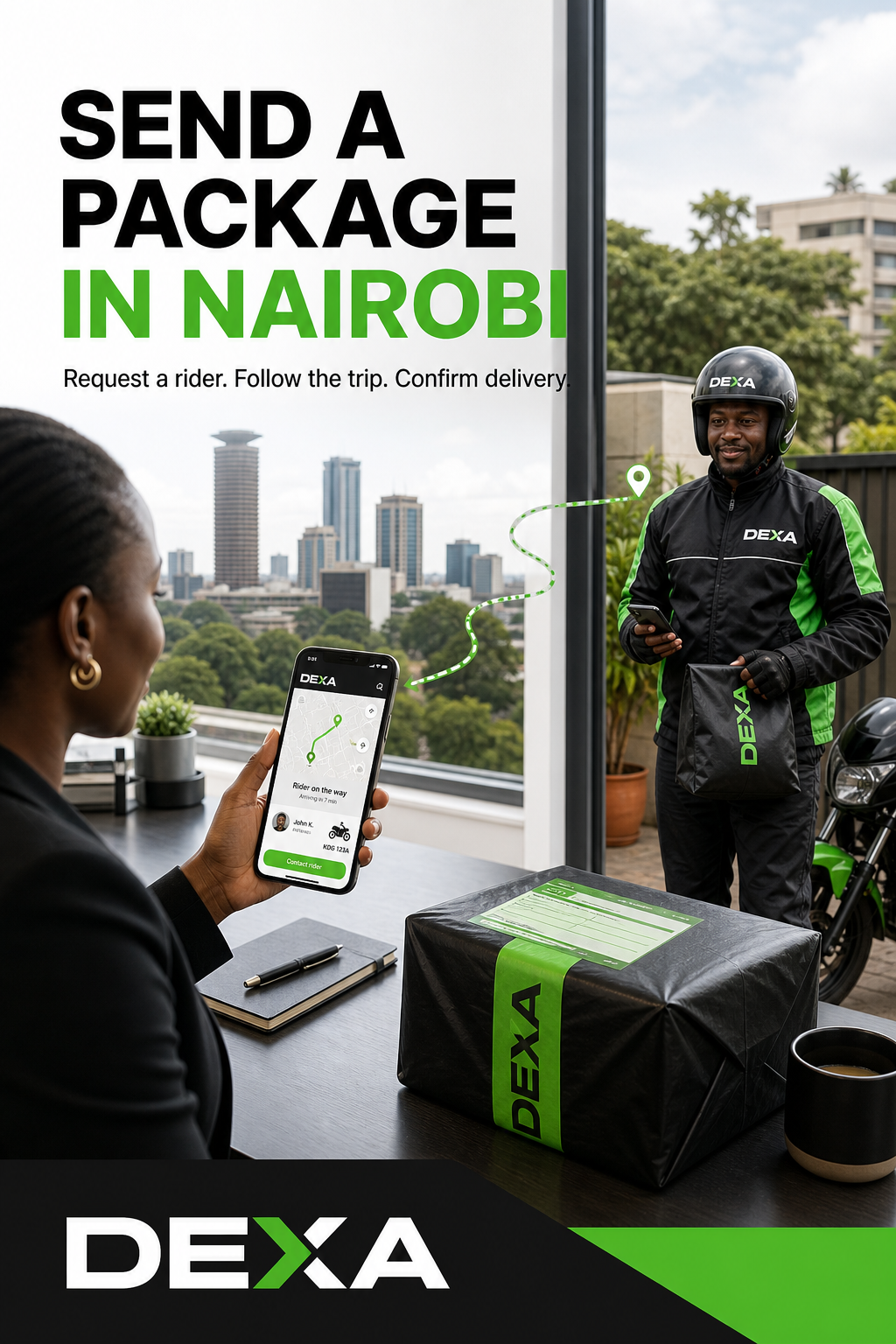 send a package in Nairobi