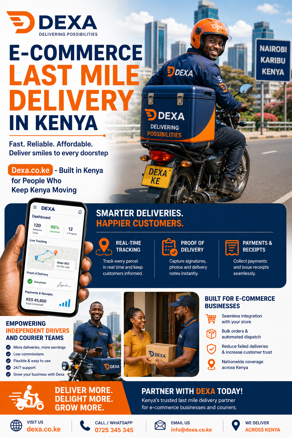 E-commerce last mile delivery in Kenya
