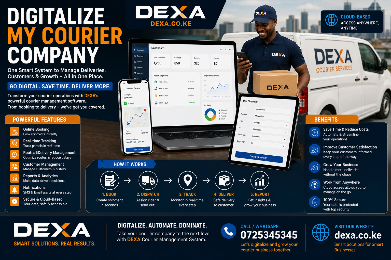 Digitalize my Courier Company