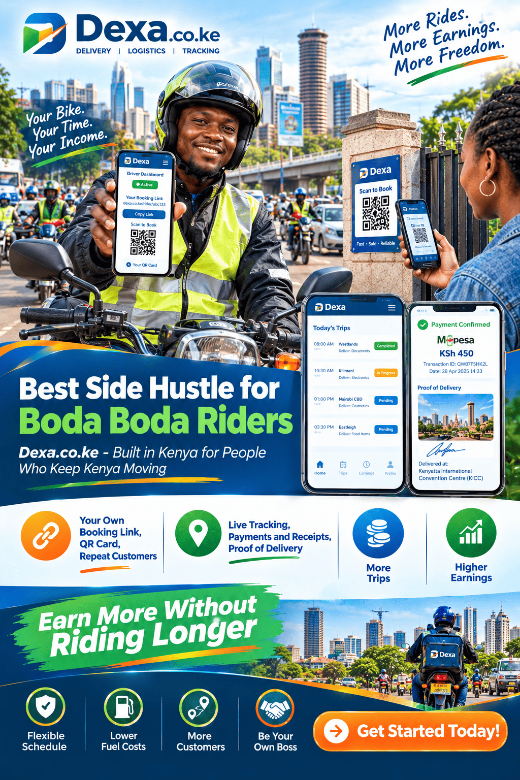 best side hustle for boda boda riders
