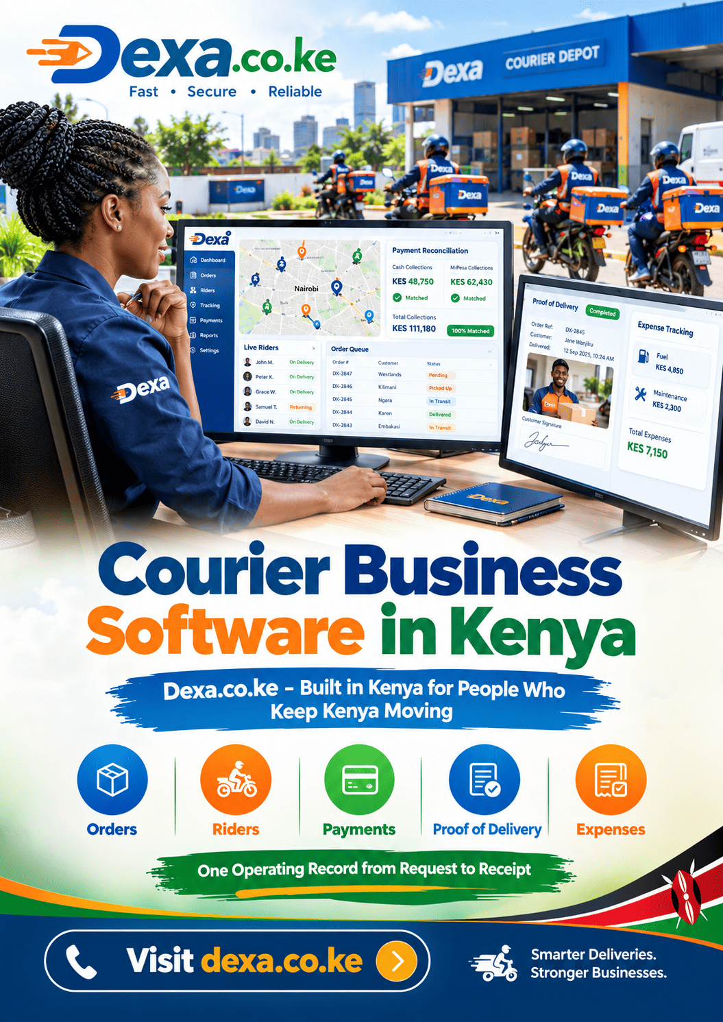 Courier business software in Kenya