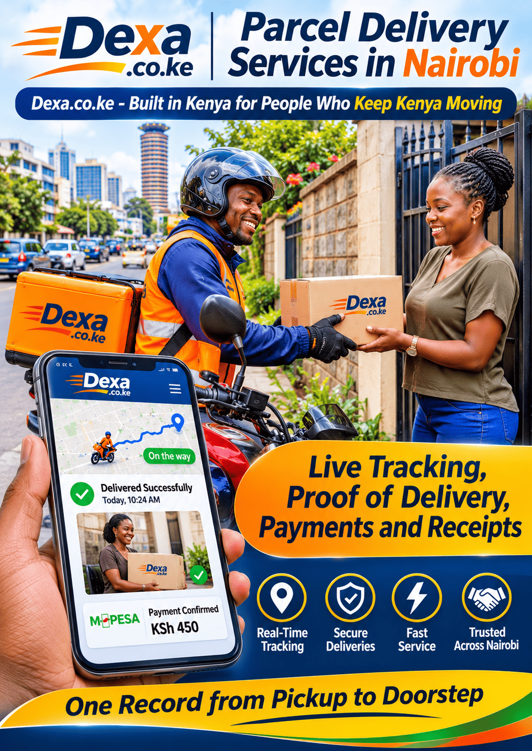 Parcel delivery services in Nairobi