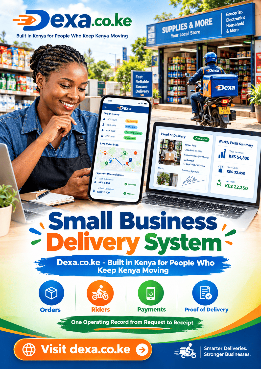 small business delivery system